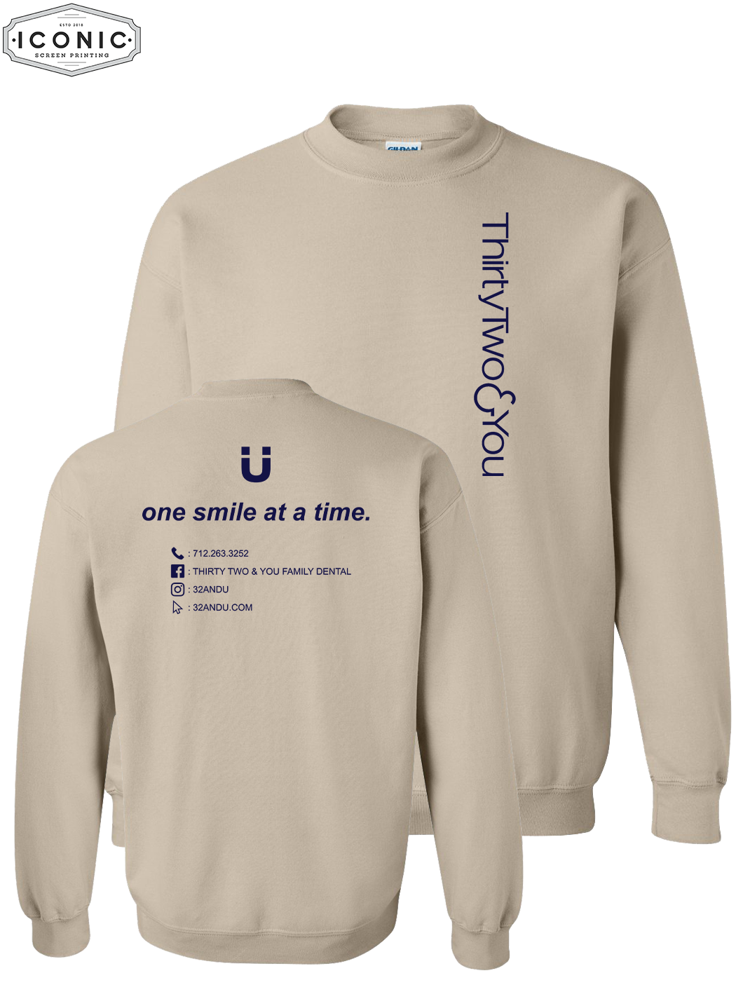 Thirty Two & You - D2 - Heavy Blend Sweatshirt