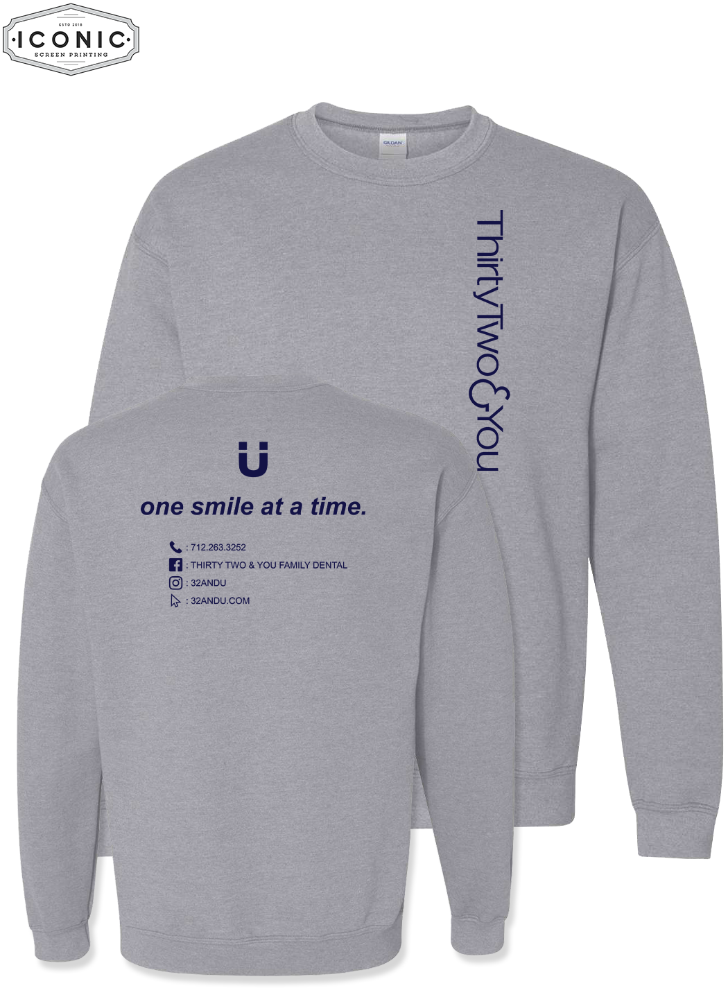 Thirty Two & You - D2 - Heavy Blend Sweatshirt