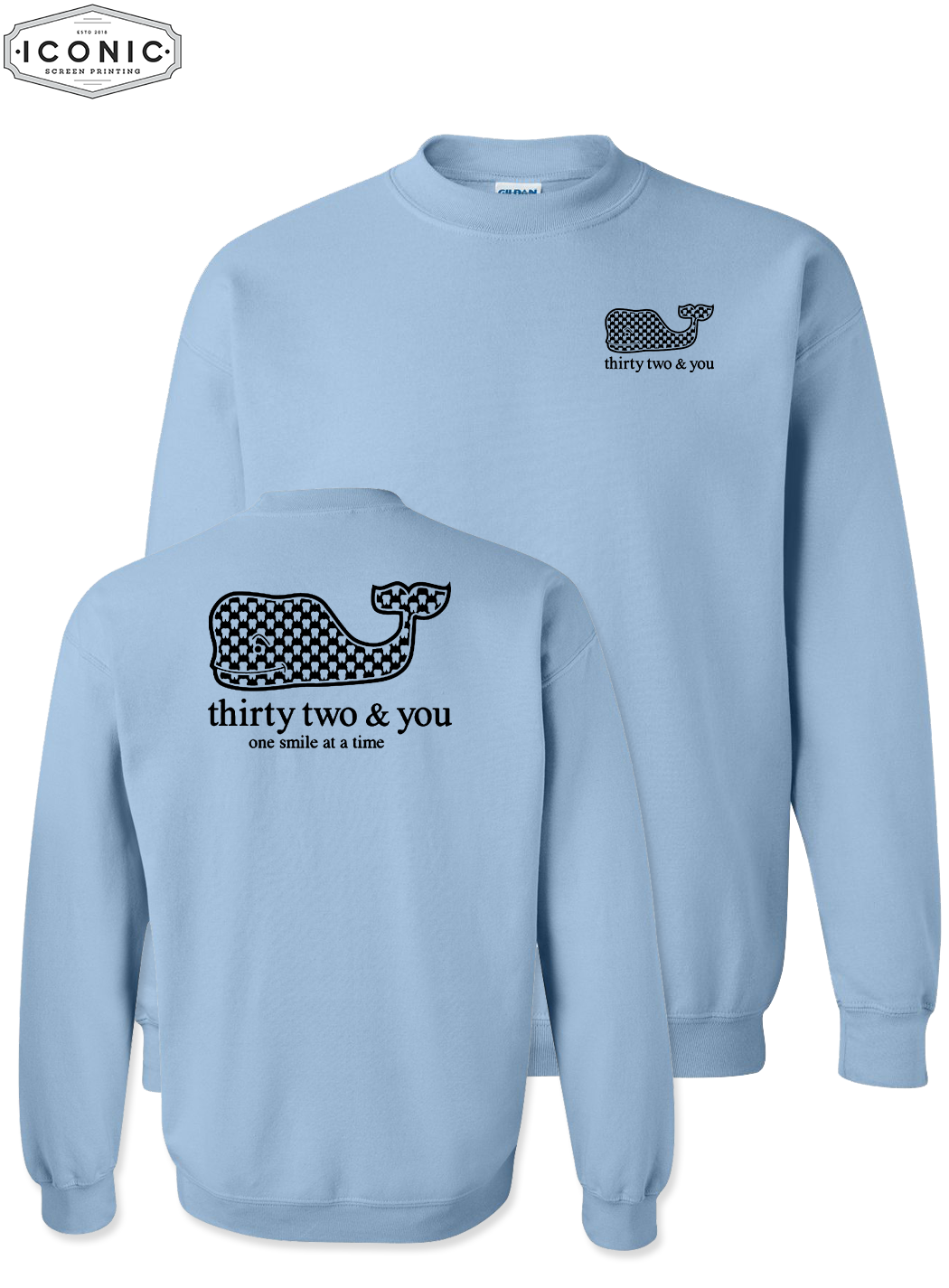 Whale 32 & U - D3 - Heavy Blend Sweatshirt
