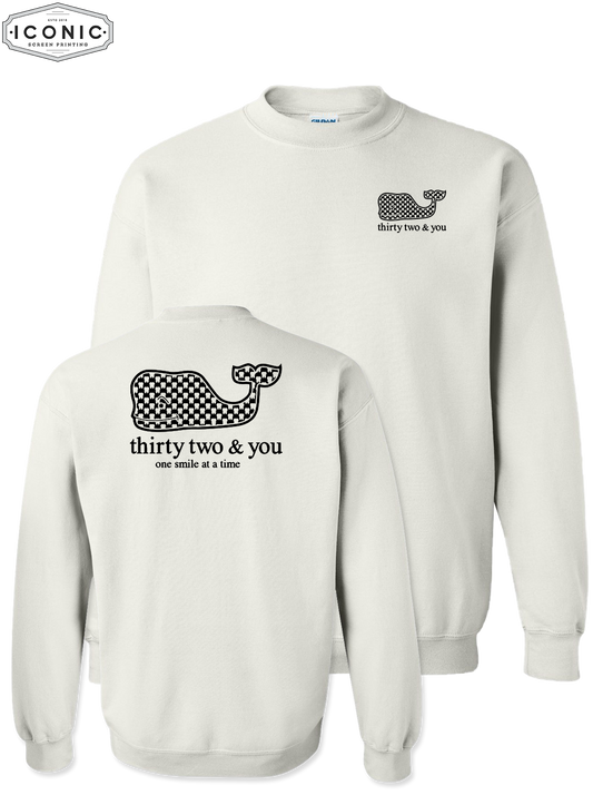 Whale 32 & U - D3 - Heavy Blend Sweatshirt