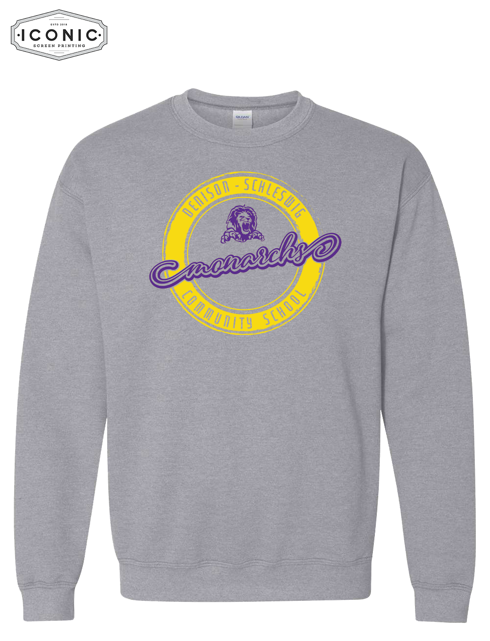 Denison-Schleswig Community School - Heavy Blend Sweatshirt
