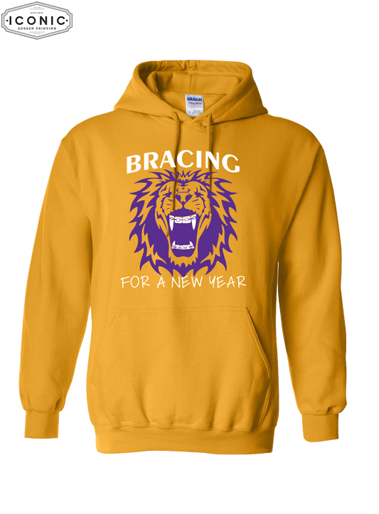 Bracing for a New Year - D4 - Heavy Blend Hooded Sweatshirt
