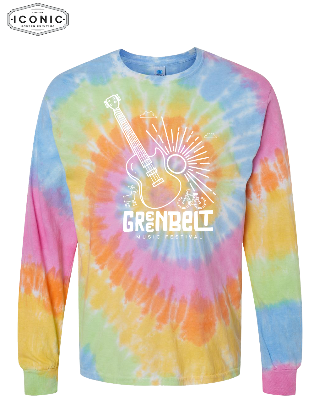 Greenbelt Music Festival - TieDye Long Sleeve Tee