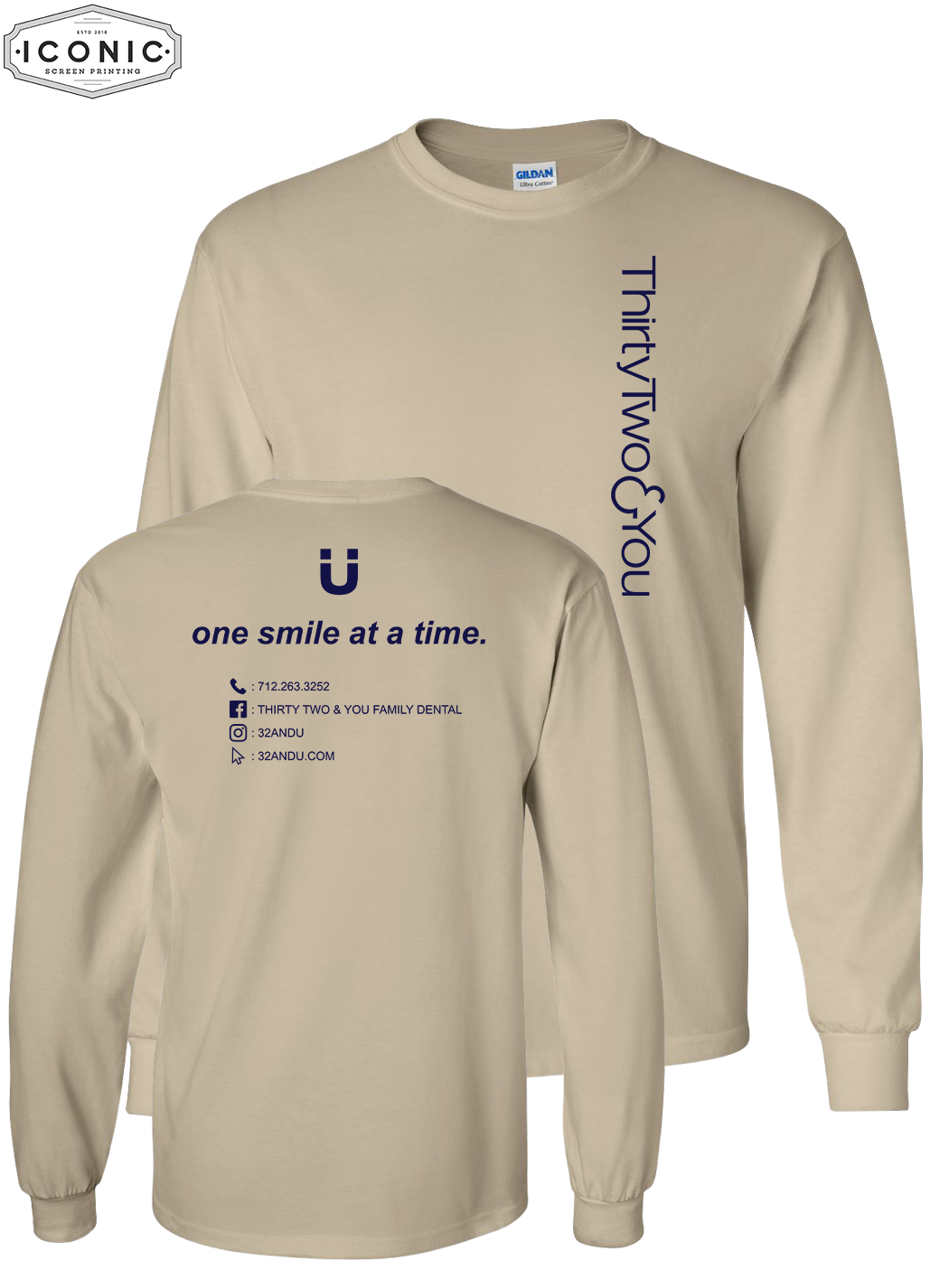 Thirty Two & You - D2 - Ultra Cotton Long Sleeve