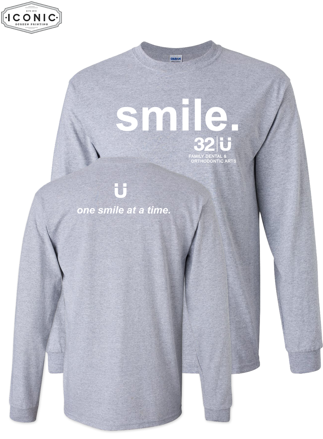 SMILE - D1 - Ultra Cotton Long Sleeve