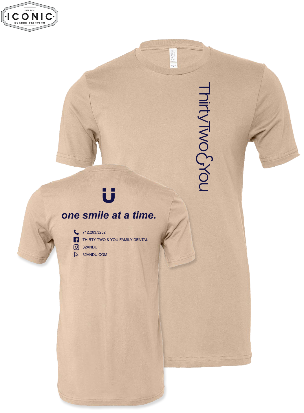 Thirty Two & You - D2 - Bella+Canvas-Unisex Jersey Tee