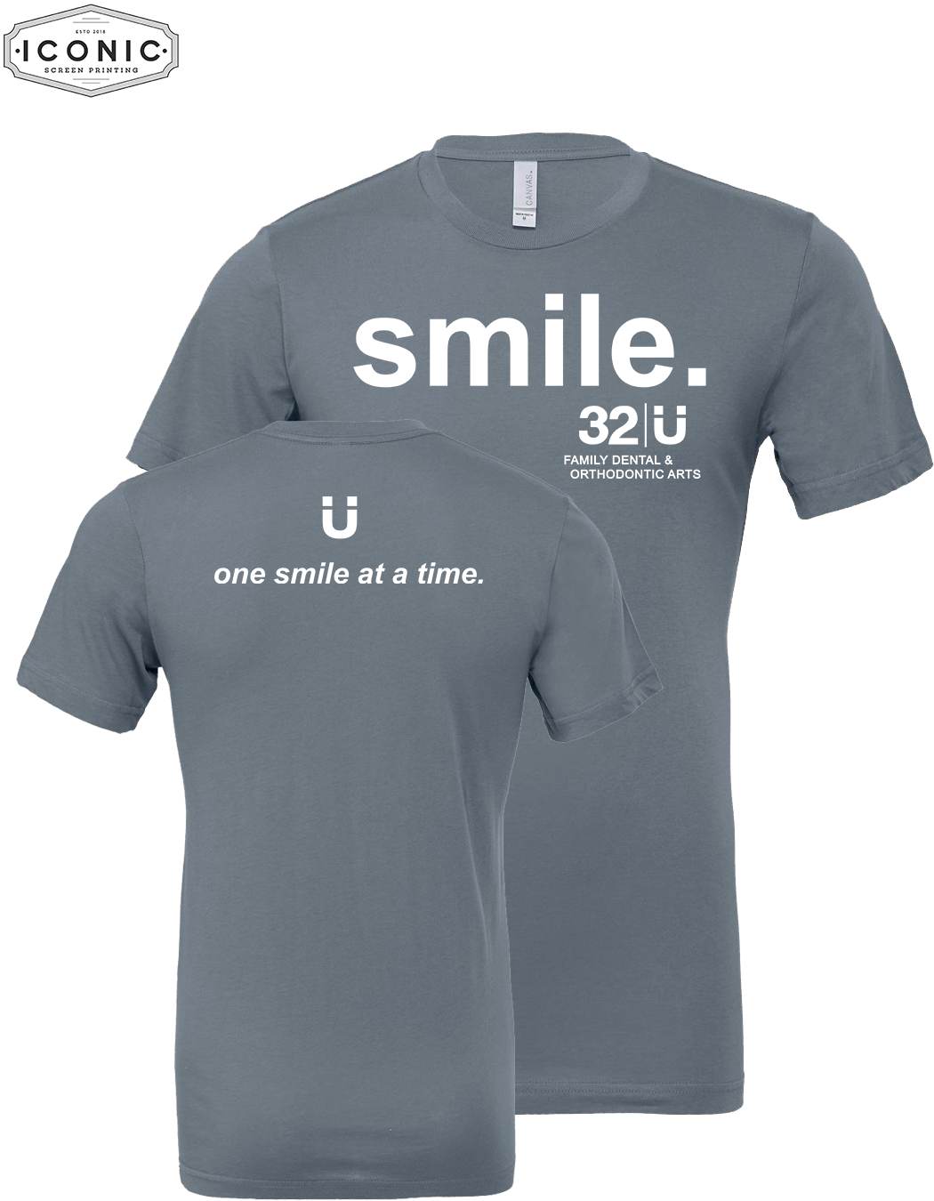 SMILE - D1 - Bella+Canvas-Unisex Jersey Tee