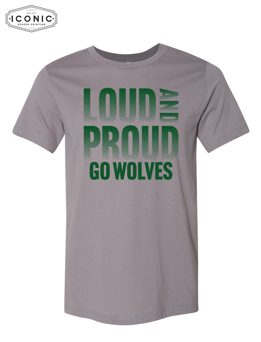 Loud and Proud Wolves - Unisex Jersey Tee