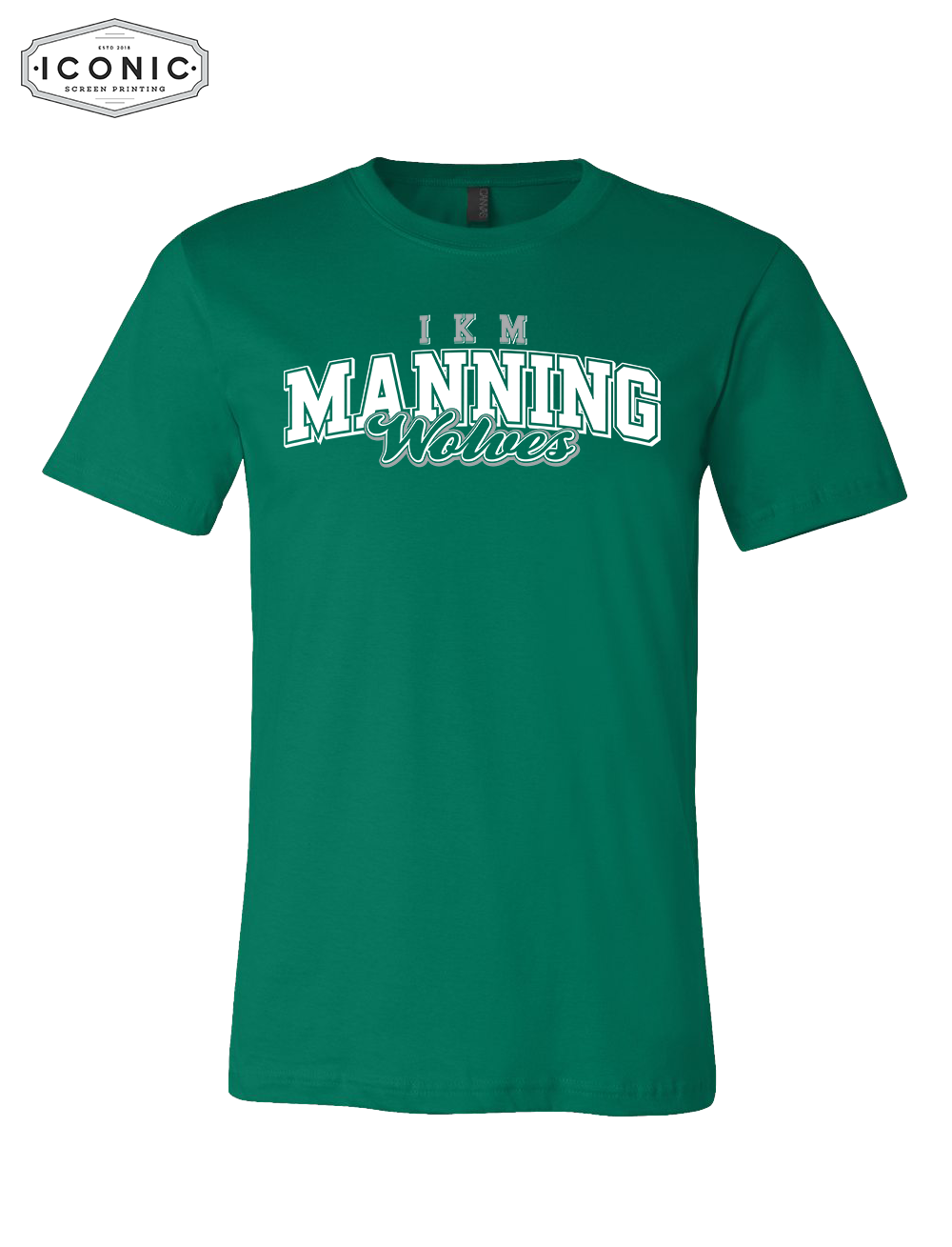 Manning Wolves - Unisex Jersey Tee