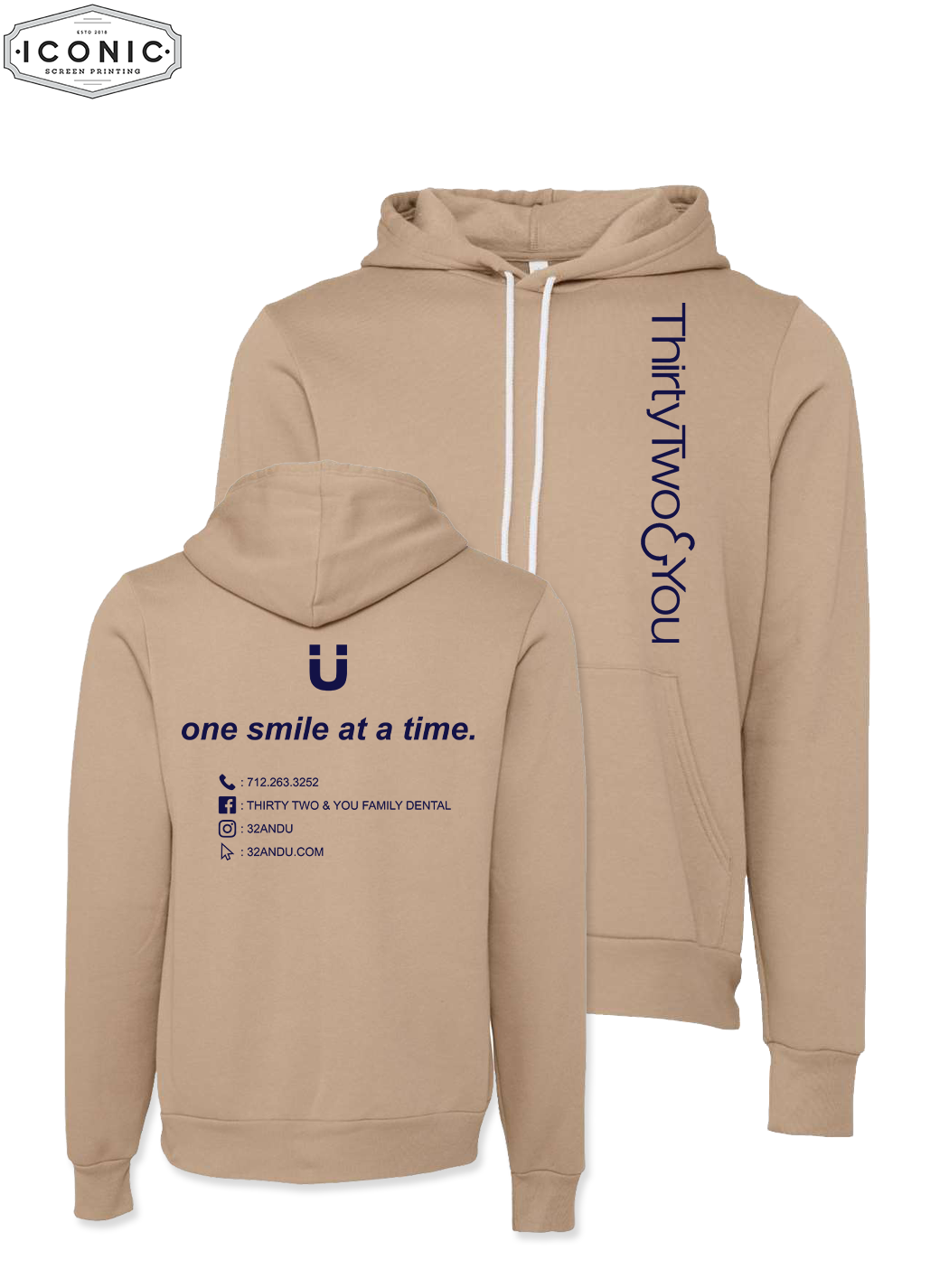 Thirty Two & You - D2 - Unisex Sponge Fleece Hoodie
