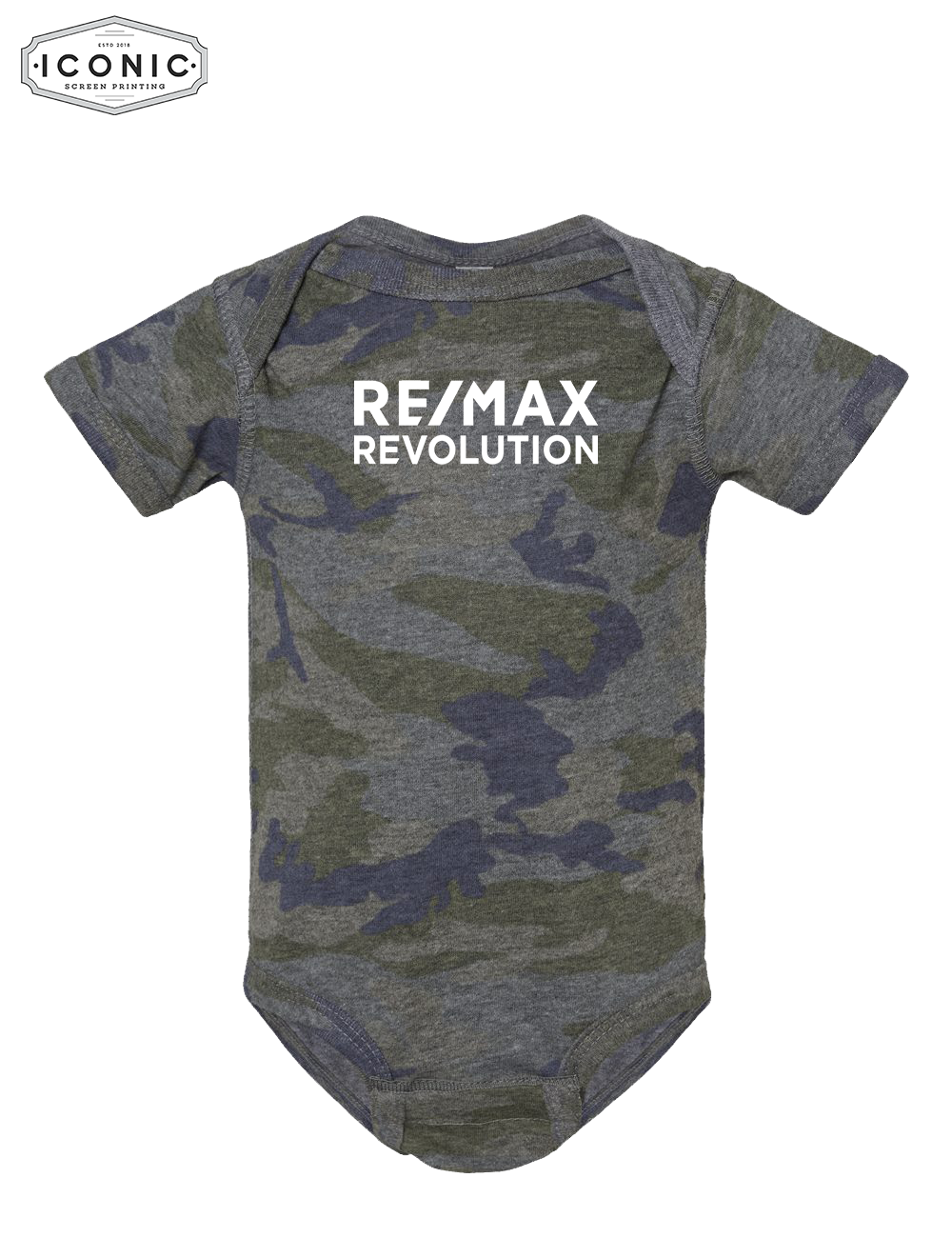 RE/MAX Revolution - Rabbit Skins Infant Fine Jersey Bodysuit - Print
