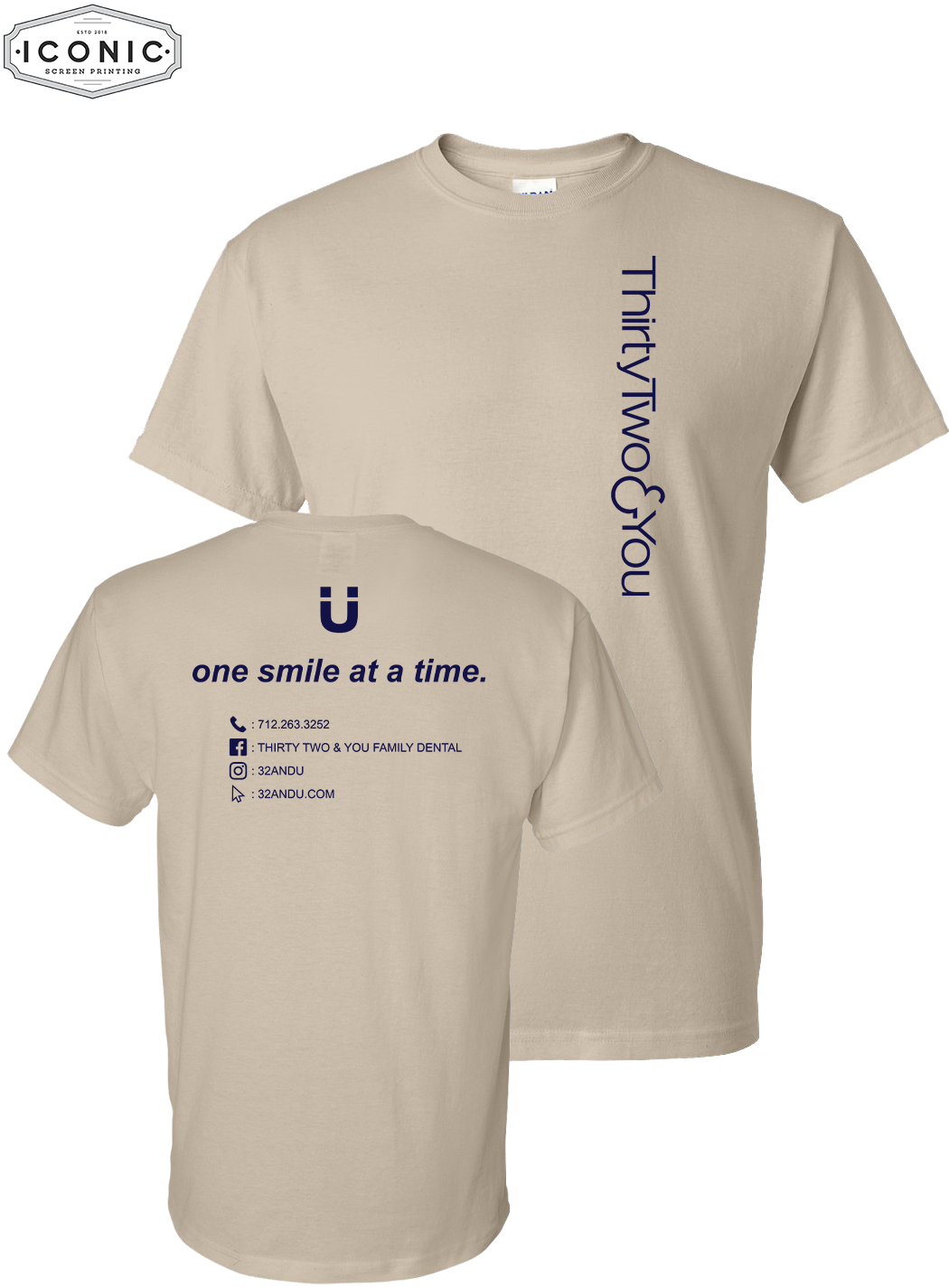Thirty Two & You - D2 - DryBlend T-shirt