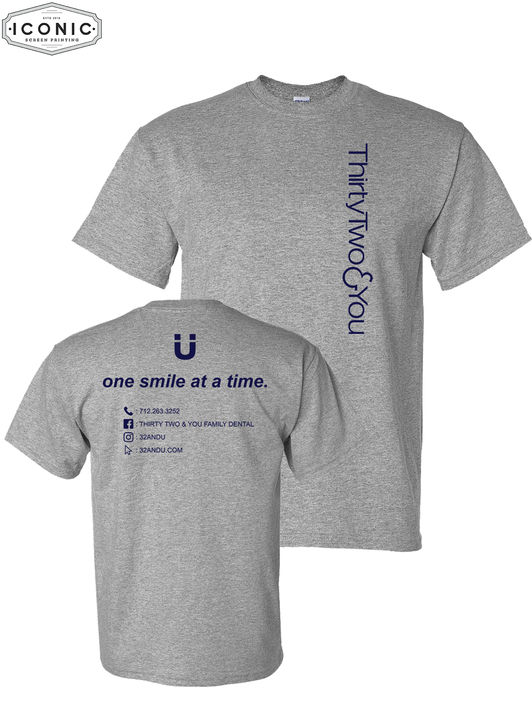 Thirty Two & You - D2 - DryBlend T-shirt