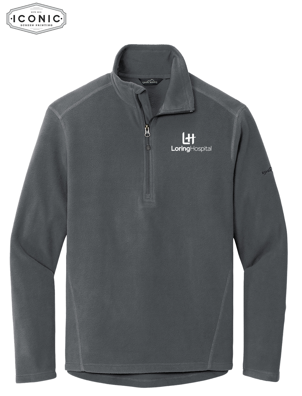 Loring Hospital 1/2-Zip Microfleece Jacket