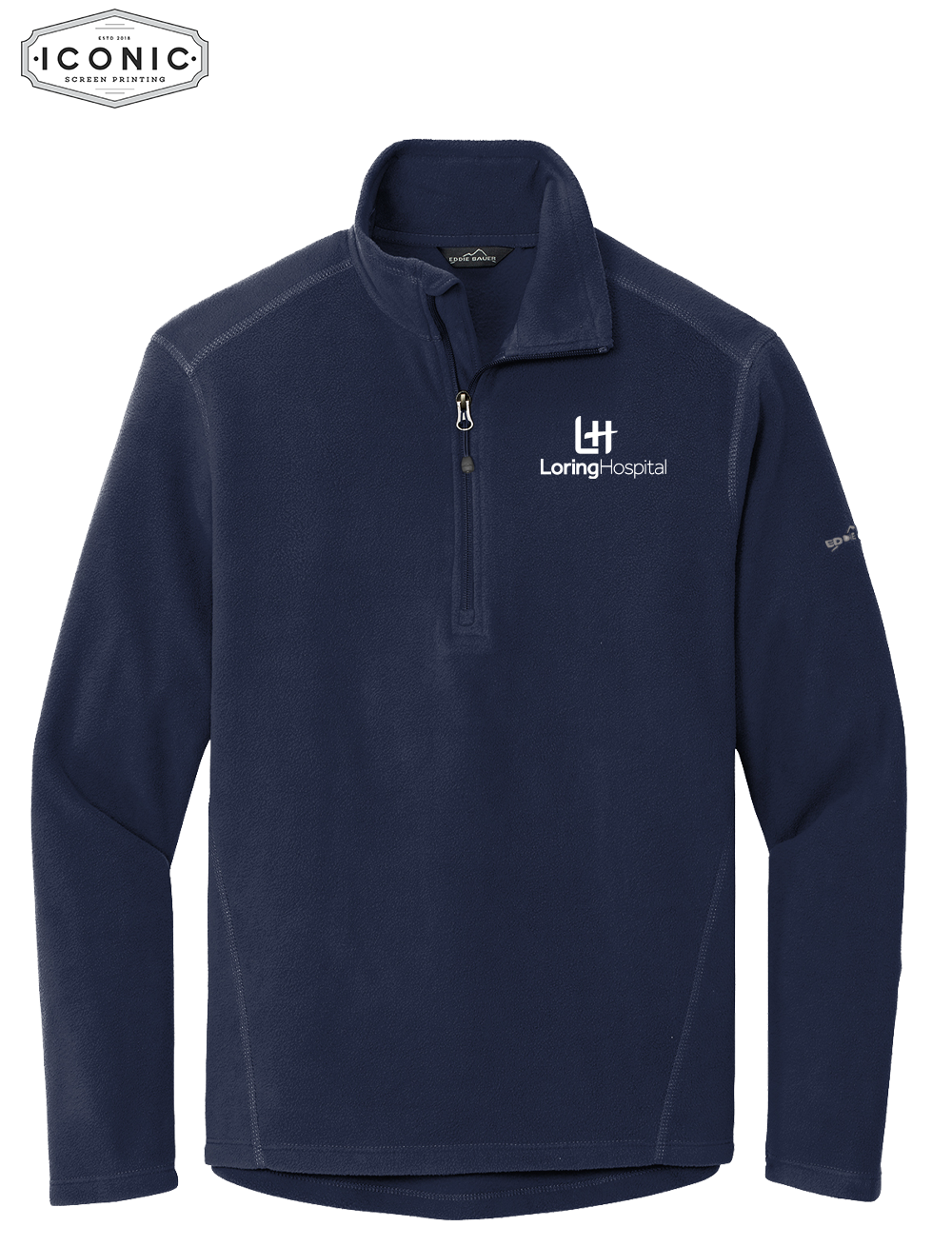 Loring Hospital 1/2-Zip Microfleece Jacket