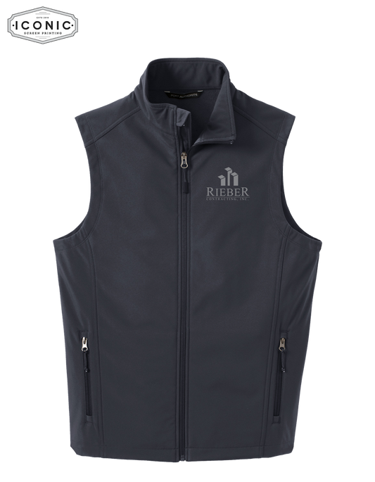 Rieber Contracting - Core Soft Shell Vest - Embroidery