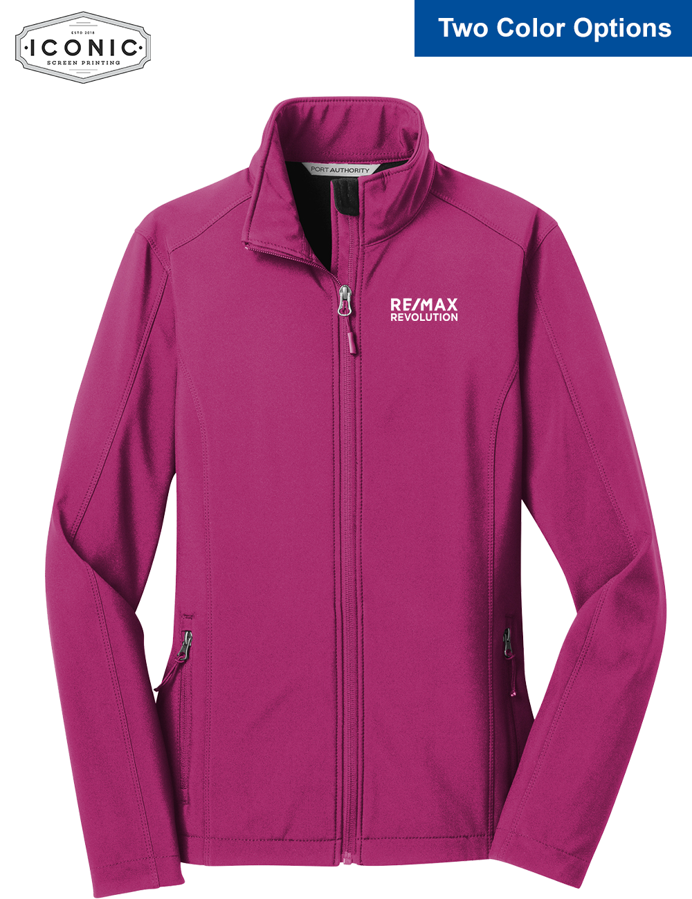 RE/MAX Revolution - Ladies Core Soft Shell Jacket - Embroidery