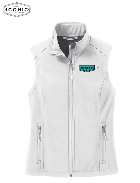 Evapco for Life - Core Soft Shell Vest - Select Mens or Womens Fit - Embroidery
