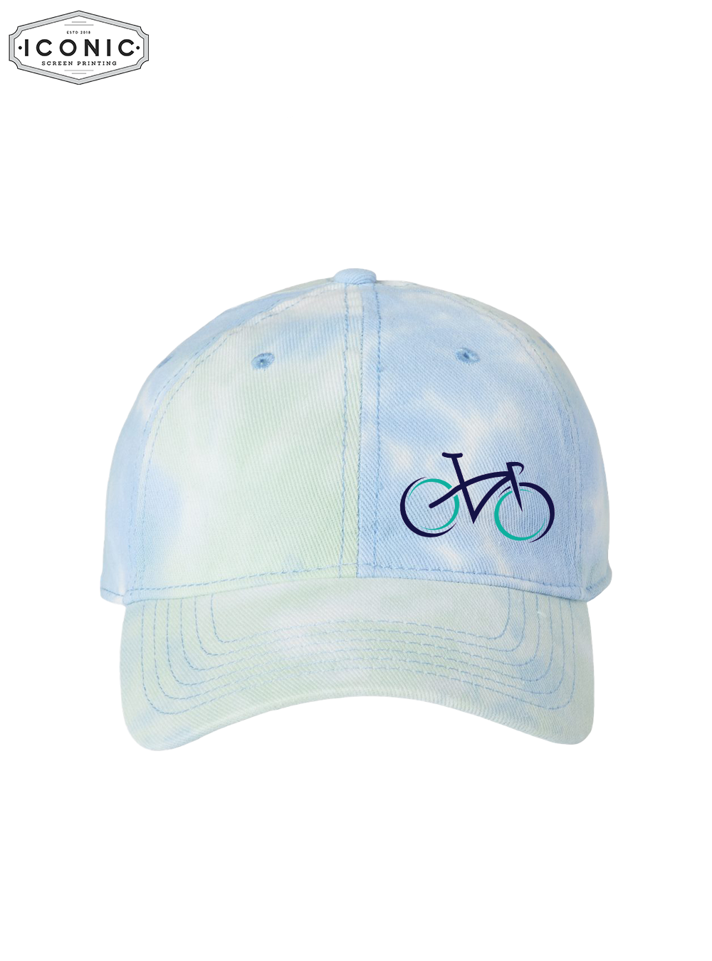 Bicycle - Tie-Dyed Dad Hat