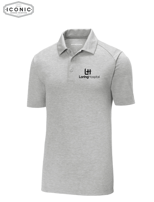 Loring Hospital PosiCharge ® Tri-Blend Wicking Polo