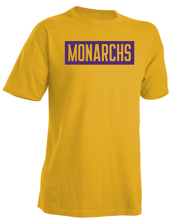 Monarchs Text - DryBlend T-shirt