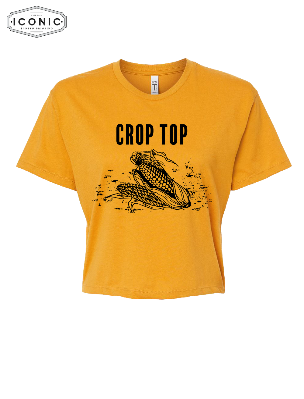 CROP TOP - Women's Ideal Crop Tee