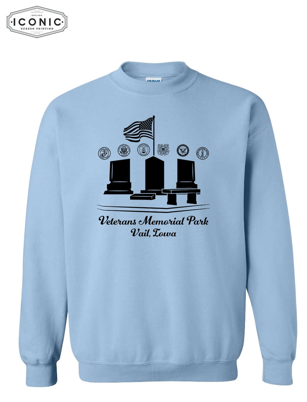 Vail's Veterans Memorial Park - Heavy Blend Sweatshirt