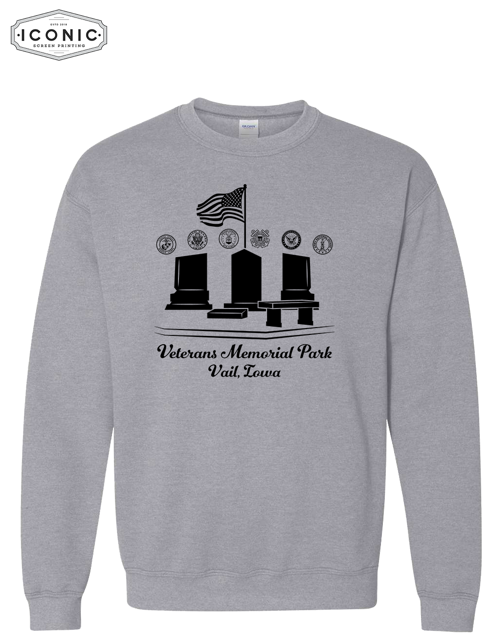 Vail's Veterans Memorial Park - Heavy Blend Sweatshirt