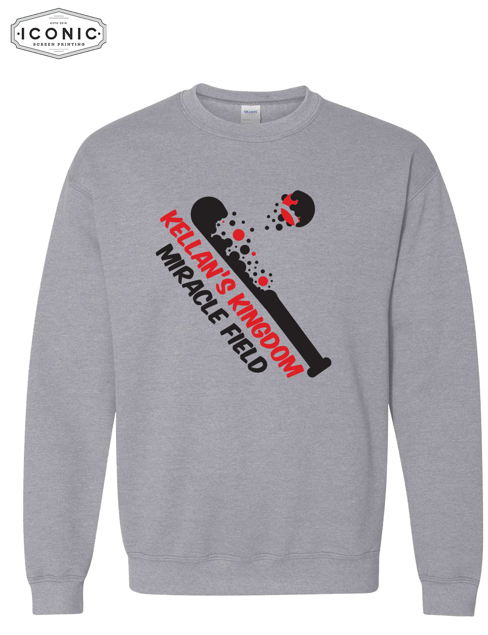 Baseball Bat - Heavy Blend Sweatshirt