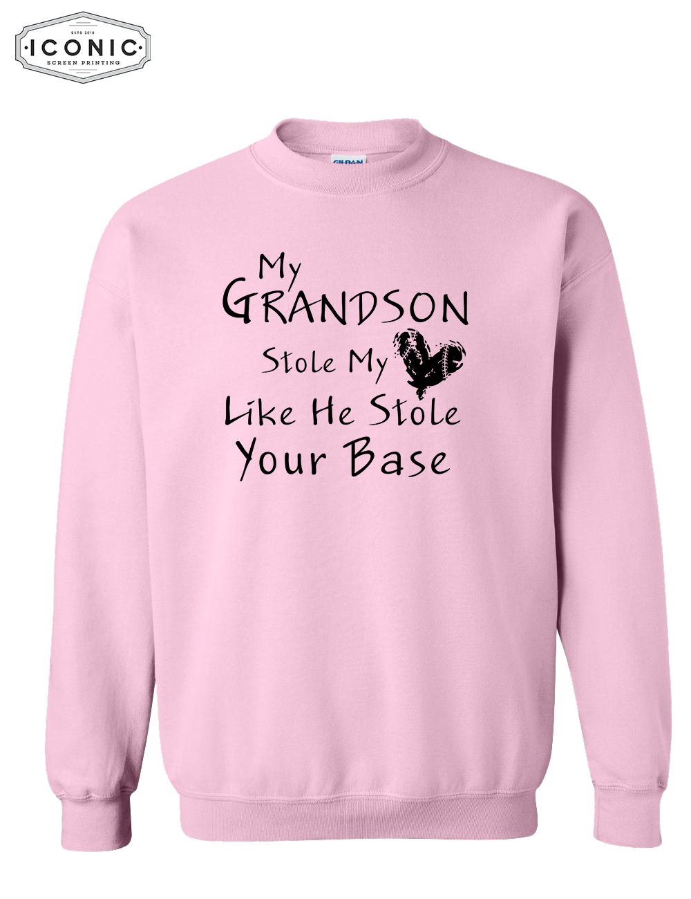 My Grandson Stole My Heart - Heavy Blend Sweatshirt