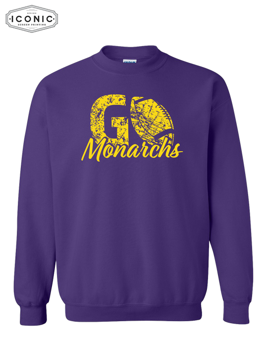 Monarchs Football- Heavy Blend Sweatshirt