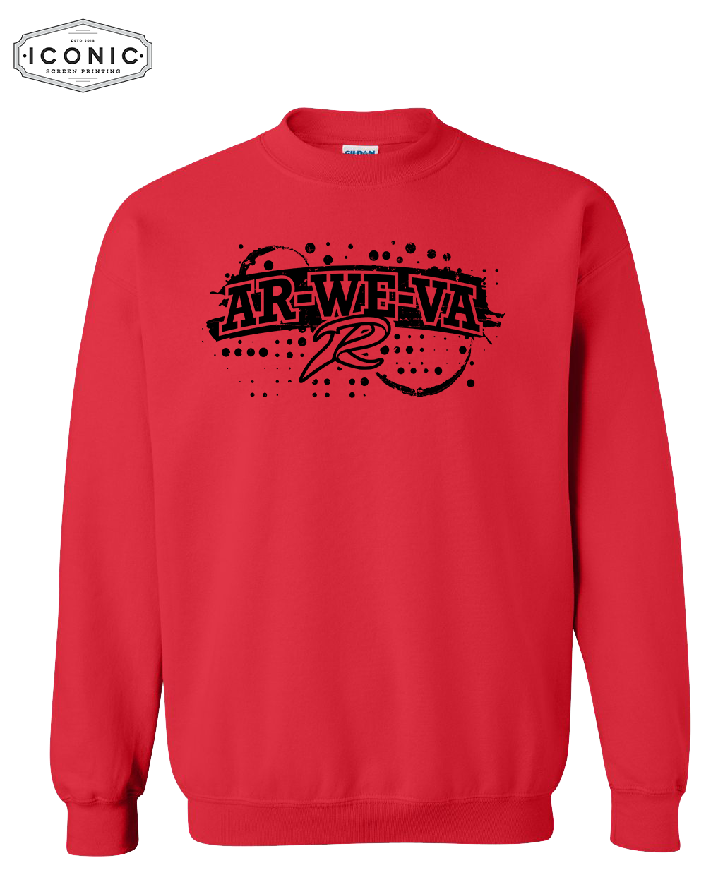 Ar-We-Va Rockets - Heavy Crewneck Sweatshirt