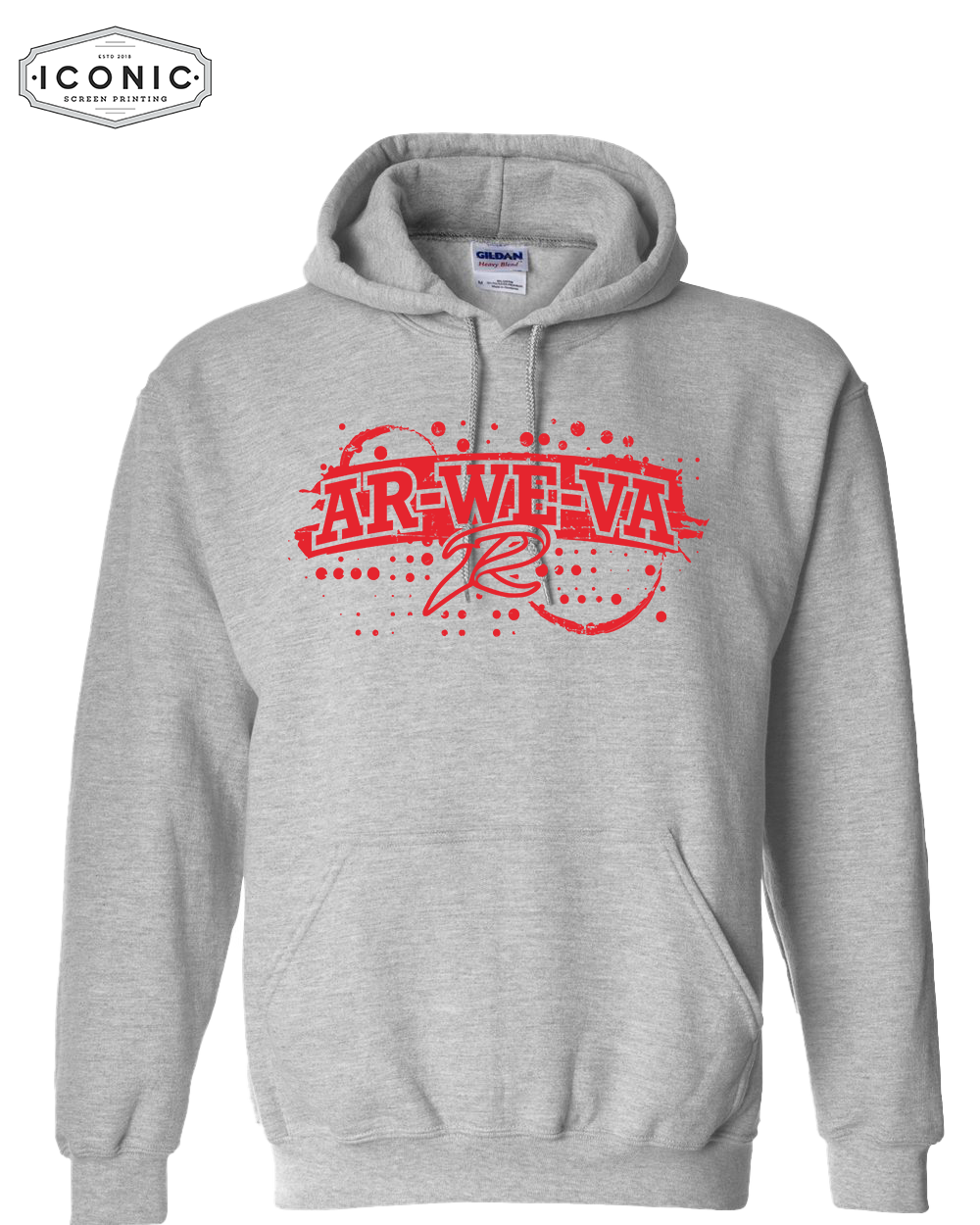 Ar-We-Va Rockets - Heavy Blend Hooded Sweatshirt