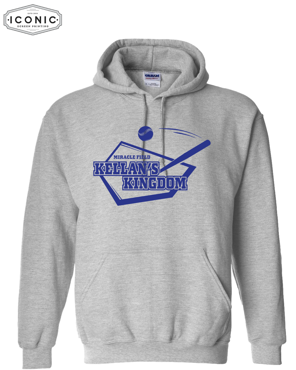 Home Plate - Heavy Blend Hooded Sweatshirt