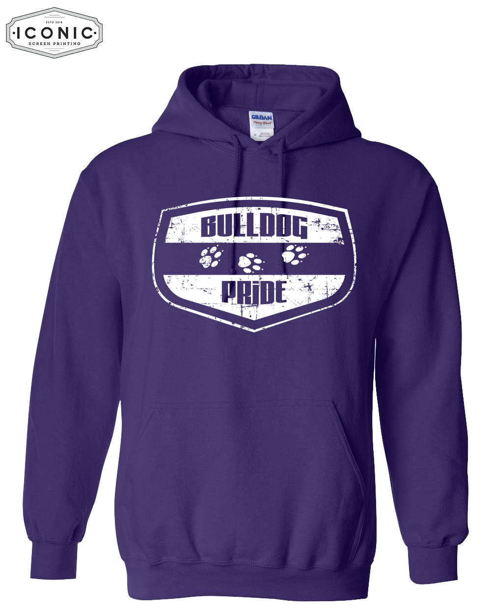 Bulldog Pride - Heavy Blend Hooded Sweatshirt