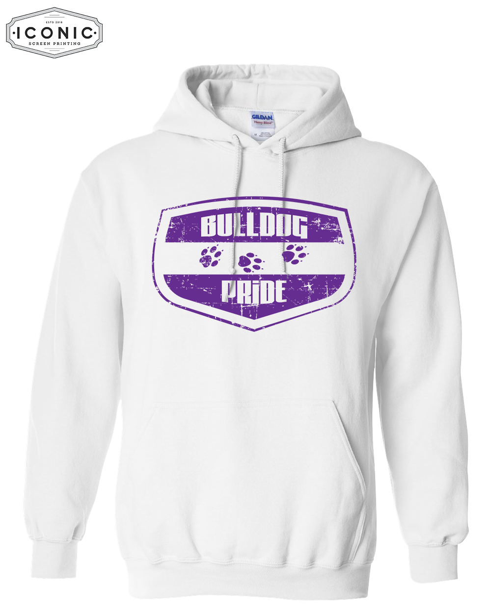 Bulldog Pride - Heavy Blend Hooded Sweatshirt