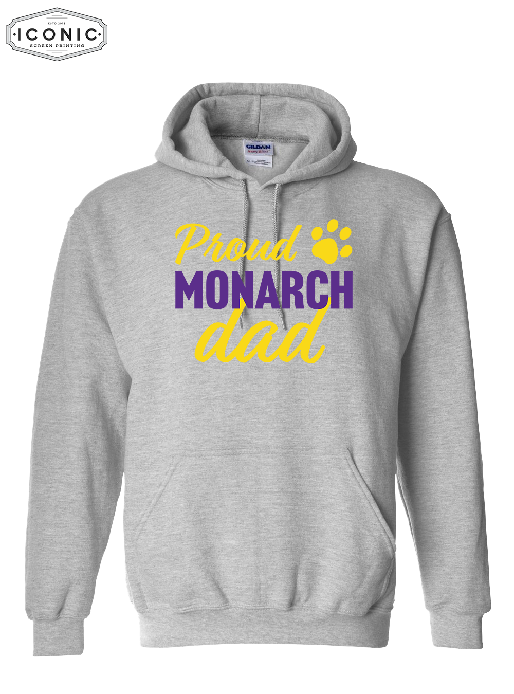 Proud Monarch Mom/Dad - Heavy Blend Hooded Sweatshirt
