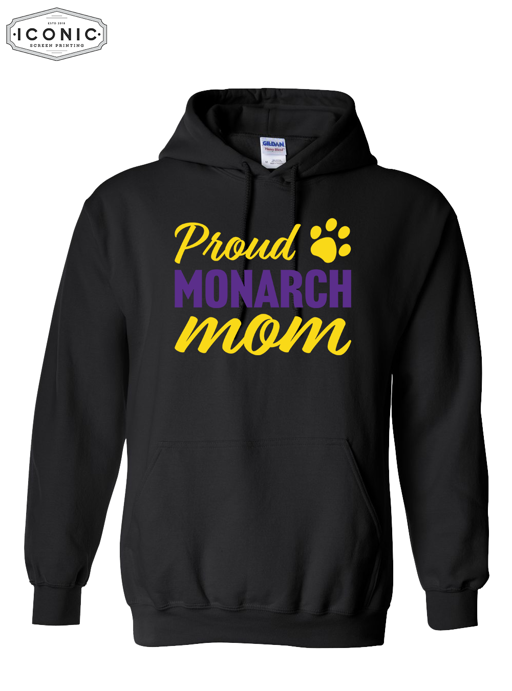 Proud Monarch Mom/Dad - Heavy Blend Hooded Sweatshirt