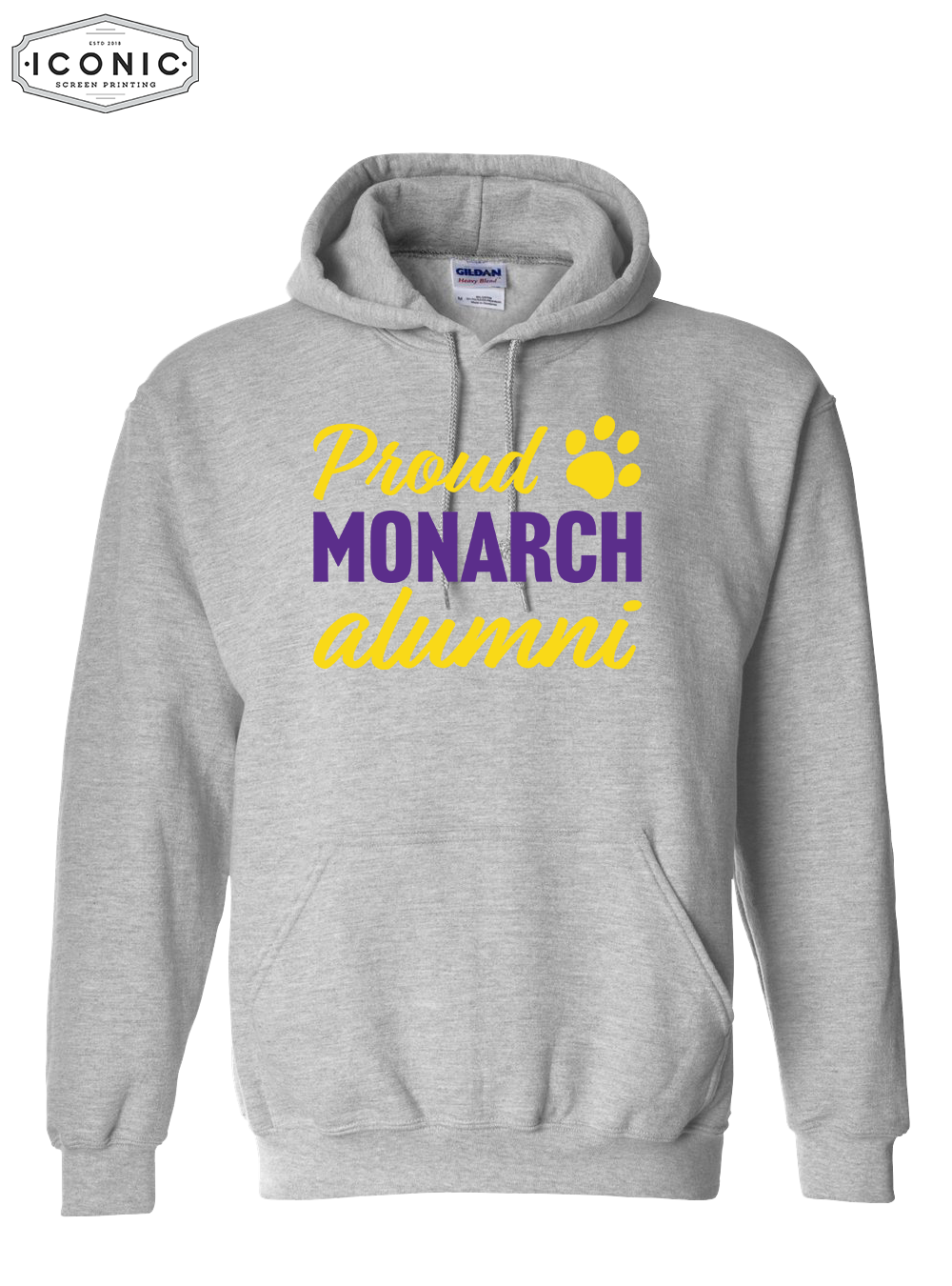 Proud Monarch Alumni - Heavy Blend Hooded Sweatshirt