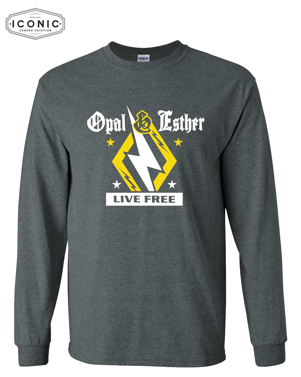Opal & Esther Live Free - Ultra Cotton Long Sleeve