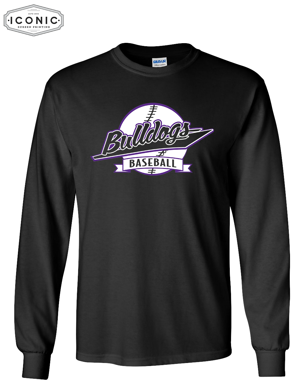 Boyer Valley Baseball- Ultra Cotton Long Sleeve