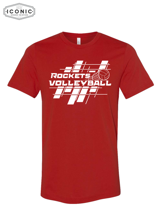 Rockets VolleyBall - Unisex Jersey Tee