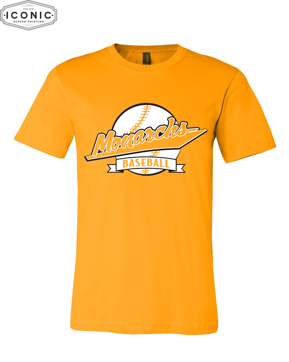 Monarch Baseball- Unisex Jersey Tee