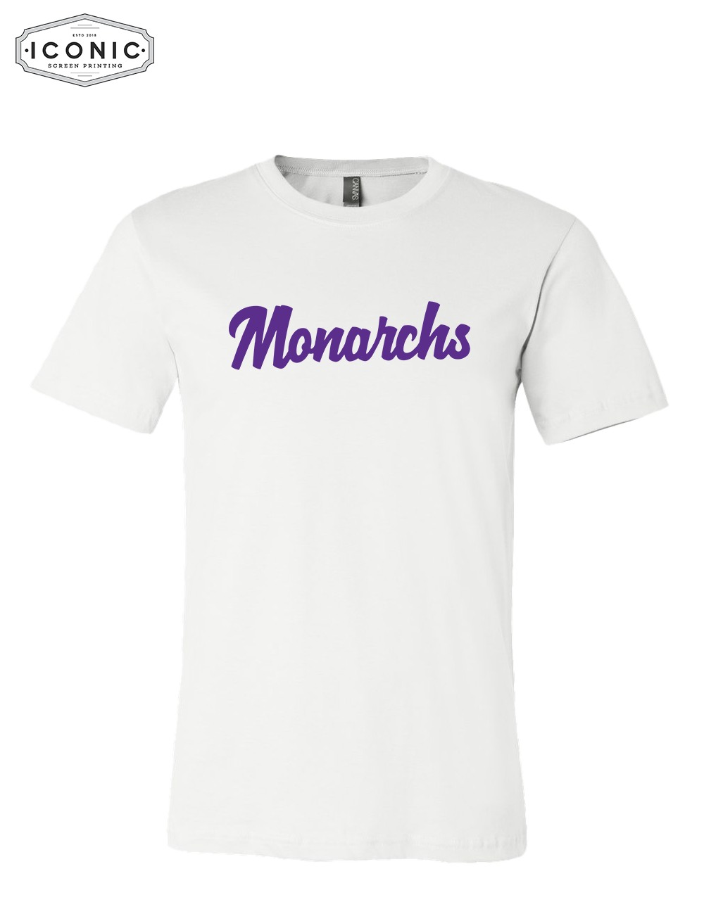 Monarchs Script - Unisex Jersey Tee