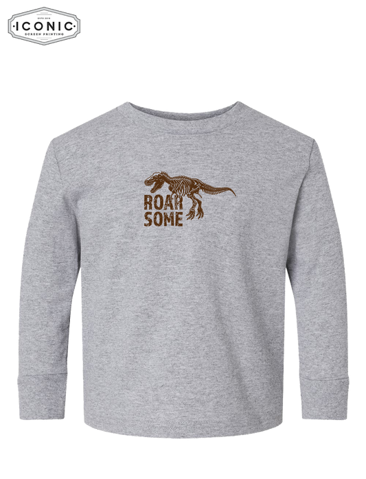 Roarsome - Toddler Long Sleeve Cotton Jersey Tee