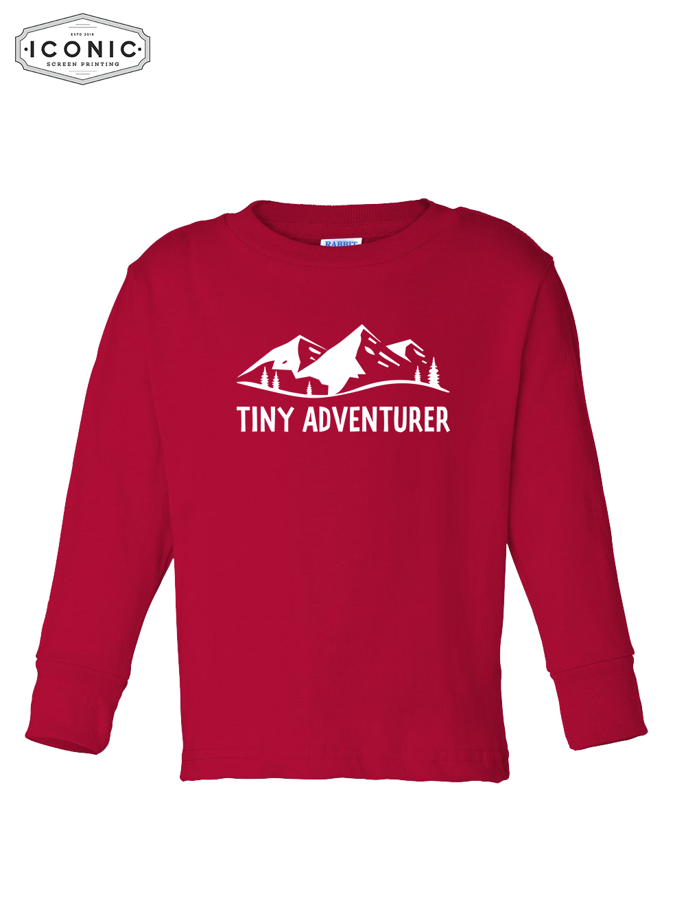 Tiny Adventurer - Toddler Long Sleeve Cotton Jersey Tee