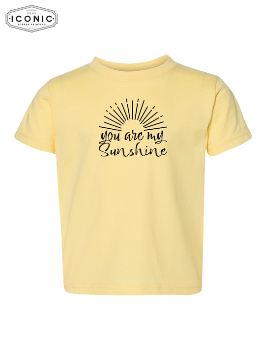 You Are My Sunshine - Toddler Fine Jersey Tee