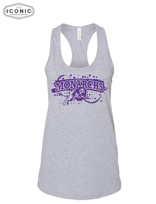 Monarchs - Women's Jersey Racerback Tank