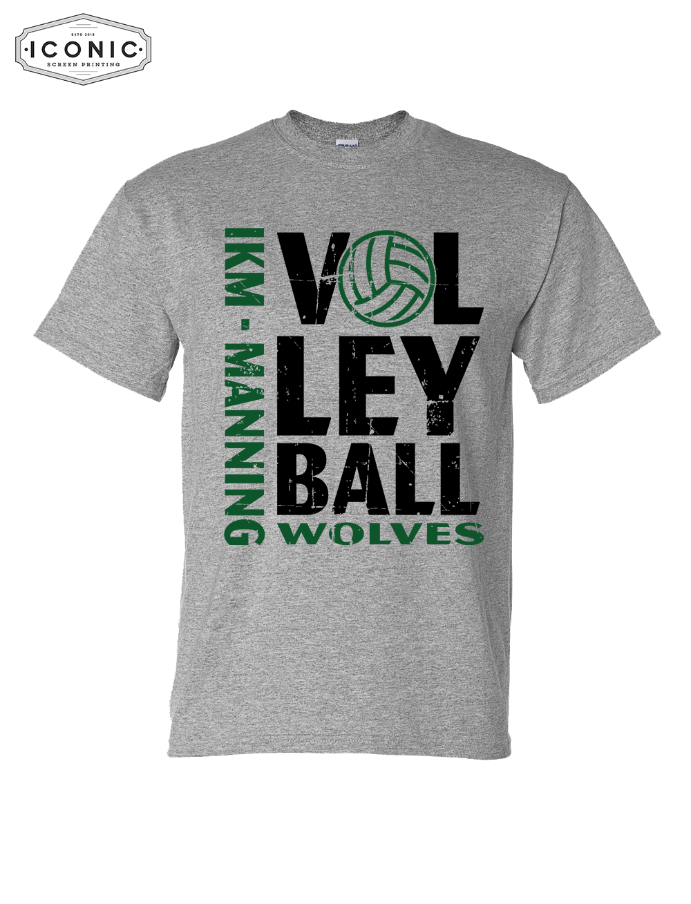 IKM Wolves Volleyball - DryBlend T-shirt