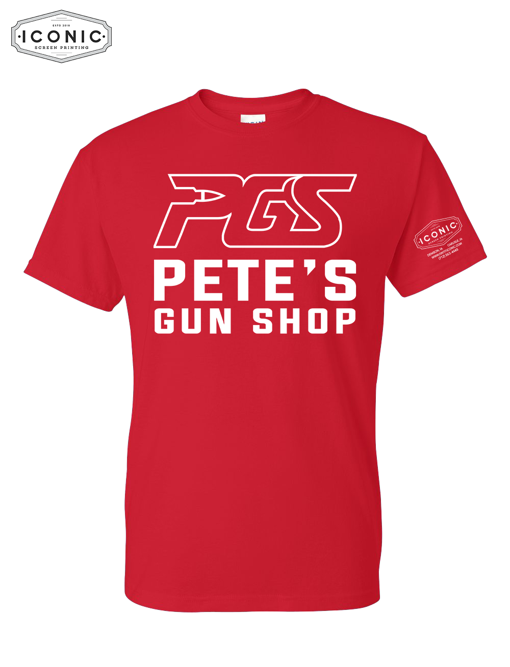 Pete's Gun Shop - DryBlend T-shirt - Clearance